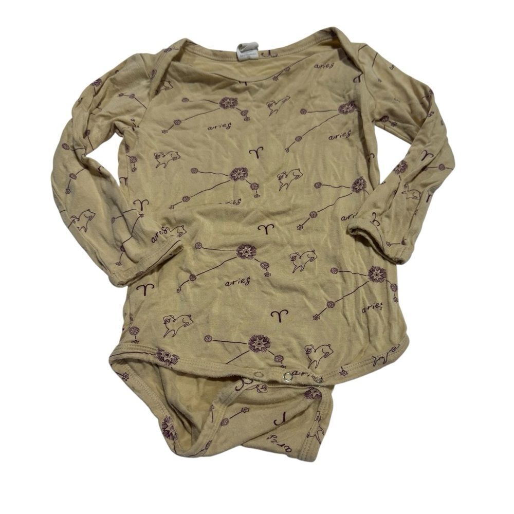 Kate Quinn Aeries Printed Bamboo Long Sleeve Bodysuit